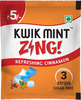 Kwik Mint Instant Action Mouth Freshener Cinnamon Strips - Pack Of 1 (1 X 20 G)