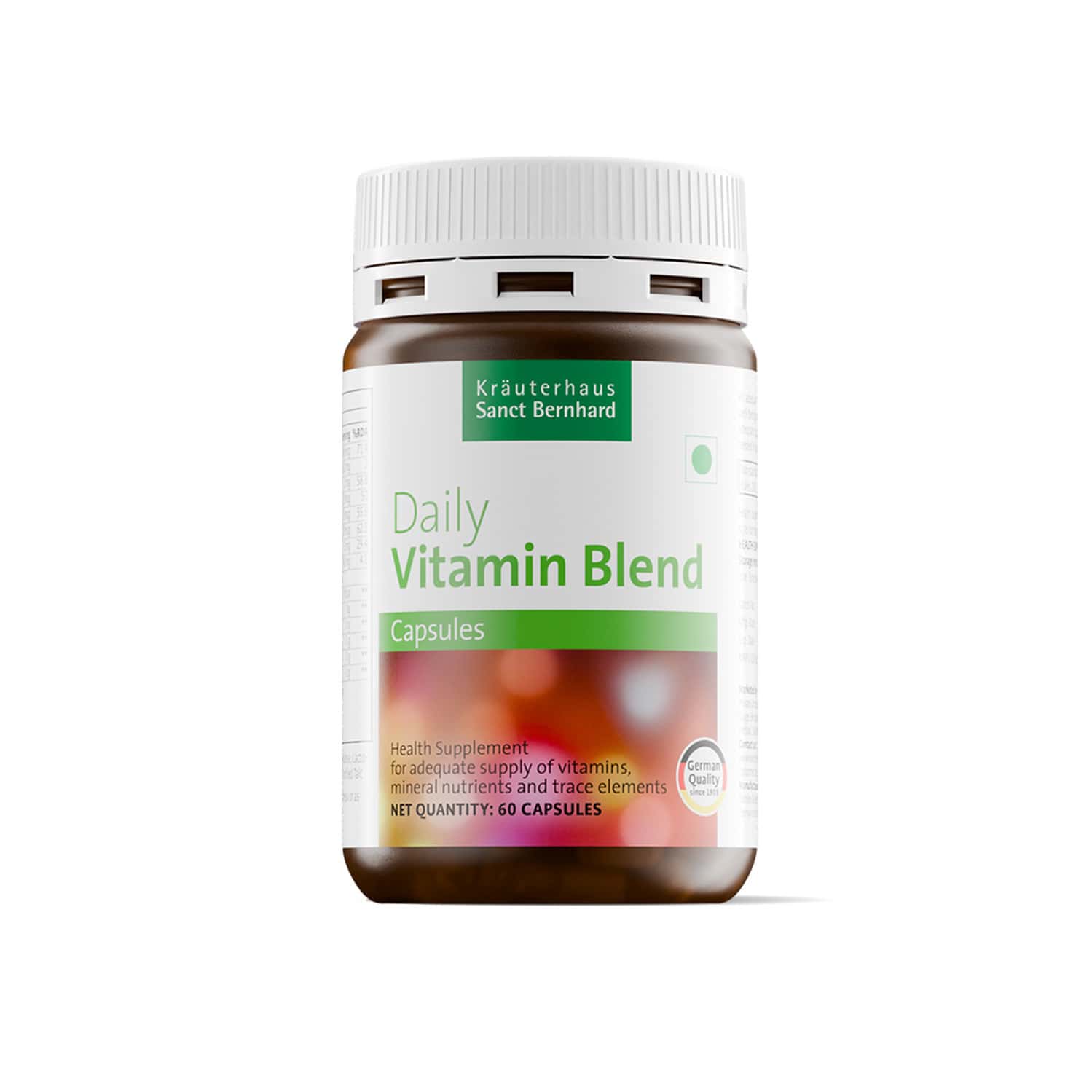 Sant Bernhard L-arginine | Vitamins B12 B1 & Folic Acid | Blood Circulation & Heart Health - 60n