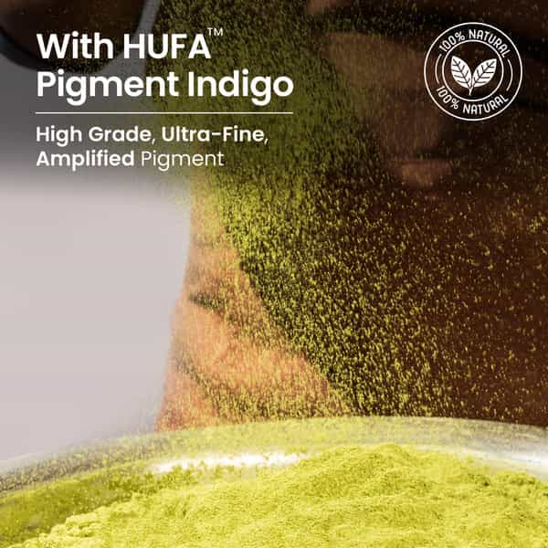 Nat Habit Ready To Apply Henna Paste & Indigo Powder Combo For Natural Black Hair