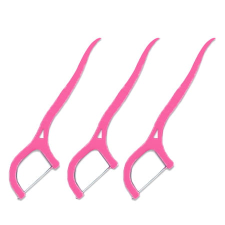 Oralvit Dental Floss | Toothpicks For Teeth Cleaning | Fresh Breath Healthy Gums (Pack Of 20pcs)