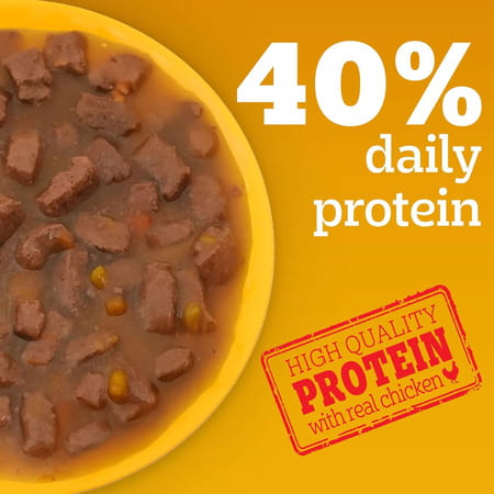 Pedigree Adult Wet Dog Food | Grilled Liver Chunks Flavour In Gravy With Vegetables | 30 X 70 Gg