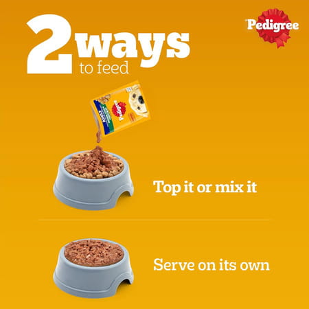 Pedigree Adult Wet Dog Food | Grilled Liver Chunks Flavour In Gravy With Vegetables | 30 X 70 Gg