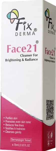 Fixderma Face 21 Cleanser 75Ml
