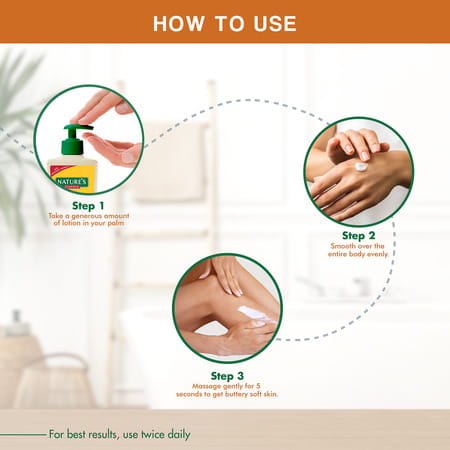 Nature'S Essence Almond & Honey Body Lotion | Nourishing & Moisturizing | Non Greasy Lotion 400ml