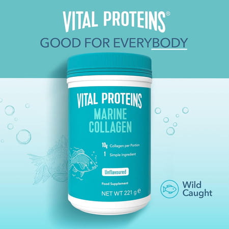 Vital Proteins Marine Collagen Unflavored - 22 Servings - 221g (7.8 Oz)