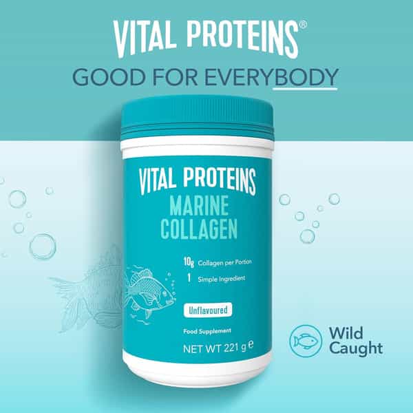 Vital Proteins Marine Collagen Unflavored - 22 Servings - 221G (7.8 Oz)
