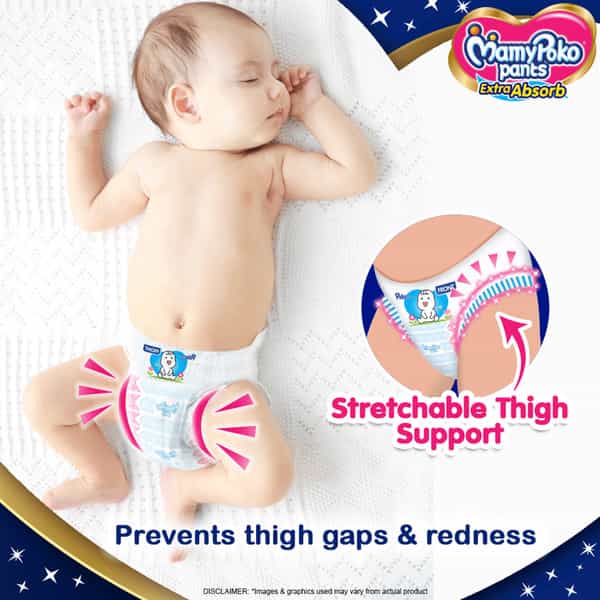 Mamypoko Pants Extra Absorb Diapers (Small) 4-8 Kg - 148 Diapers