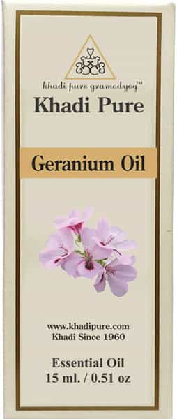Khadi Pure Herbal Geranium Essential Oil - 15Ml