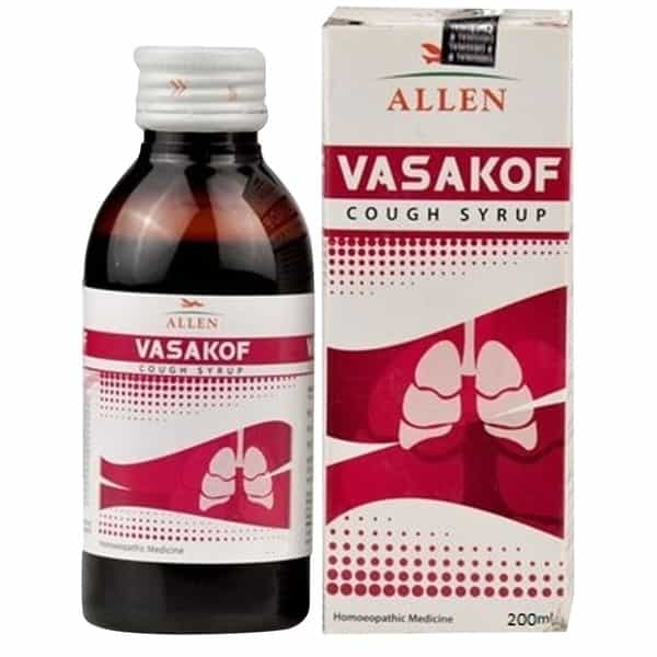 Allen Laboratories Vasakof Cough Syrup 200 Ml