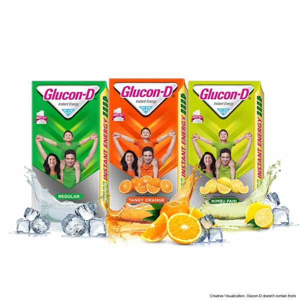 Glucon-D Regular With 3 Benefits Of Energy | Recovery | And Immunity | 200 G ( Get Extra 50G) Refill