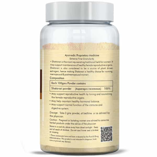 Herbal Hills Shatavari Powder - 100 Gms (Pack Of 2)