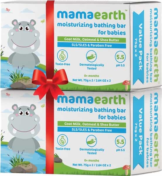 Mamaearth Baby Soap (Pack Of 4) Box Of 300 G