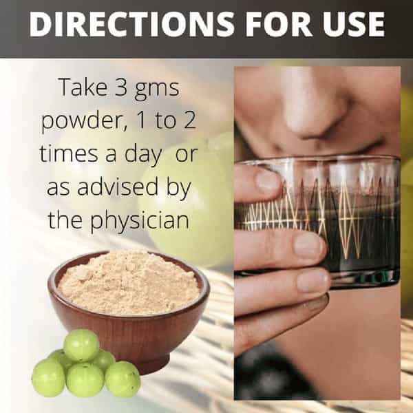 Herbal Hills Amla Powder - 100G Each (Pack Of 5) - Amalaki Powder