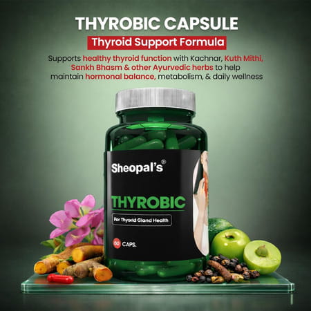 Sheopal'S Thyrobic Capsule - Ayurvedic Thyroid Capsule