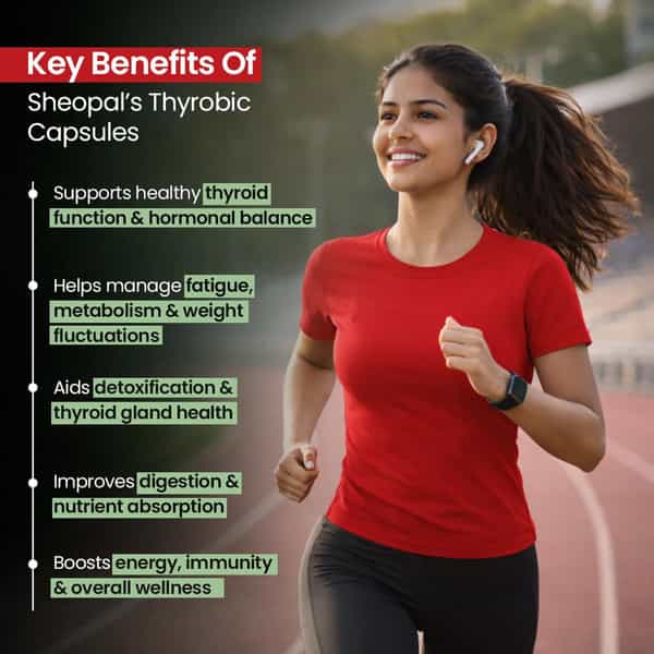 Sheopal's Thyrobic Capsule - Ayurvedic Thyroid Capsule