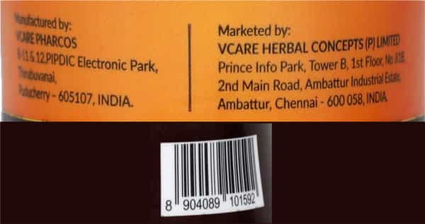 Vcare New Improved Herbal Hairwash & Conditioner Powder - 120G