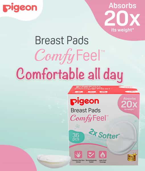 Pigeon Breast Pads Comfy Feel - 36 Pcs