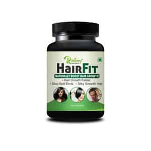 Hair Fit Herbal Capsules For Naturally Boost Hair Growth | Supports Longer Hair Growth (30 Capsules)