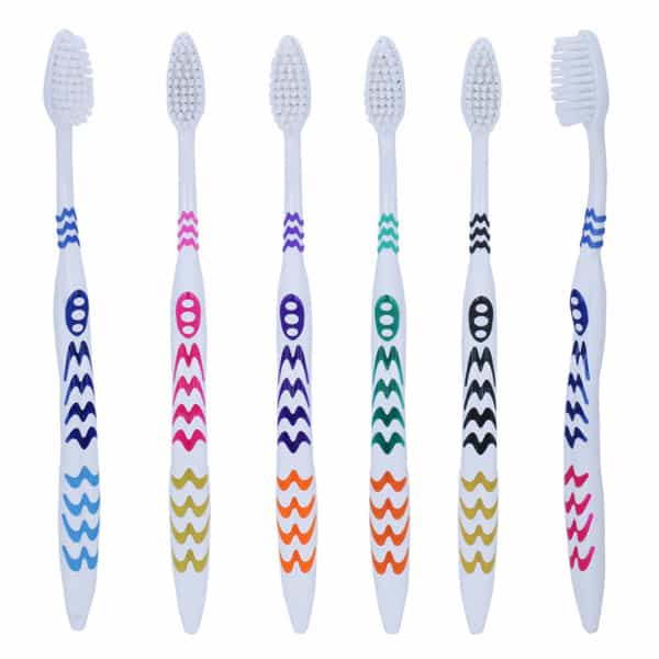 Maxi Mango Hard Toothbrush (Pack Of 6)
