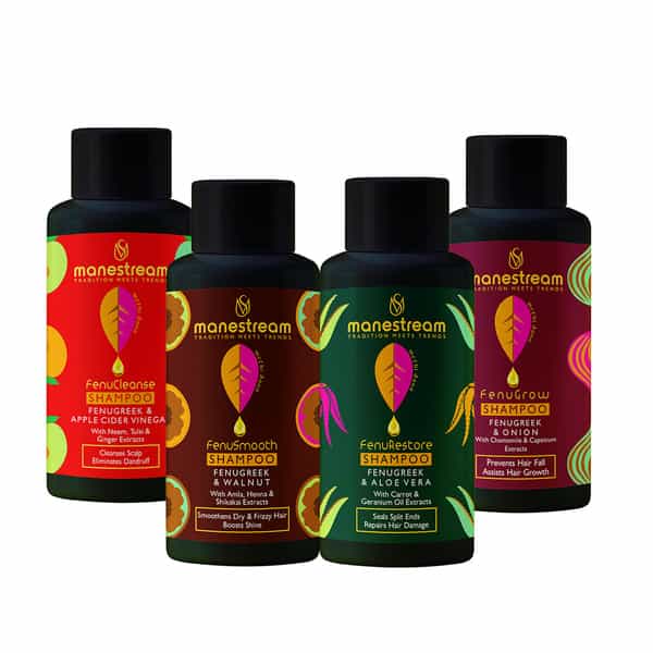 Buy MANESTREAM SUPREME AYURVEDIC MINI SHAMPOO KIT FOR HAIR TREATMENT