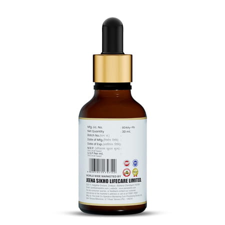 Jeena Sikho Dalchini Haldi Tulsi Drops | Ayurvedic For Cough And Cold | Sore Throat | 30ml