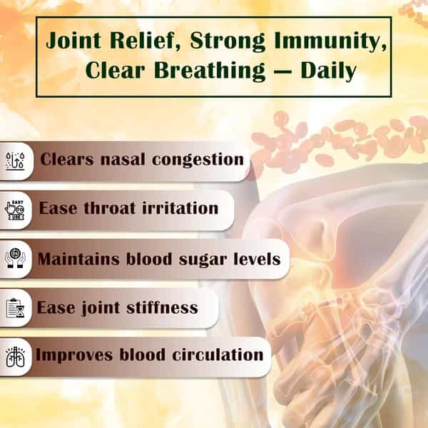 Jeena Sikho Dalchini Haldi Tulsi Drops | Ayurvedic For Cough And Cold | Sore Throat | 30Ml