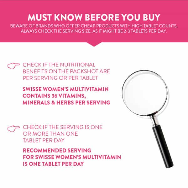 Swisse Ultivite Womens Multivitamin Tablet 30 No's