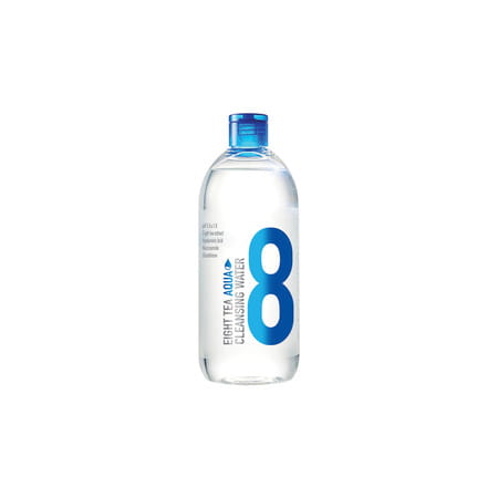 B.O.M Eight Tea Aqua Cleansing Water - Provides Moisture - Contains Madecassoside - 500ml