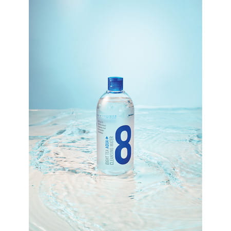 B.O.M Eight Tea Aqua Cleansing Water - Provides Moisture - Contains Madecassoside - 500ml