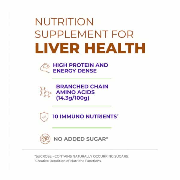 Celevida Liv | Nutritional Drink For Liver Health | Chocolate Flavour | Powder | Jar 400 Gm
