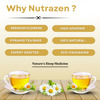 Nutrazen Eternal Brew Chamomile Flower Herbal Tea | Naturally Rich In Apigenin | 30 Servings