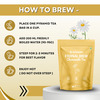 Nutrazen Eternal Brew Chamomile Flower Herbal Tea | Naturally Rich In Apigenin | 30 Servings