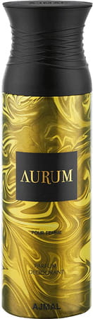 Ajmal Aurum & Raindrops & Sacrifice Ii Deodorant Spray - For Men & Women (200 Ml Pack Of 3)