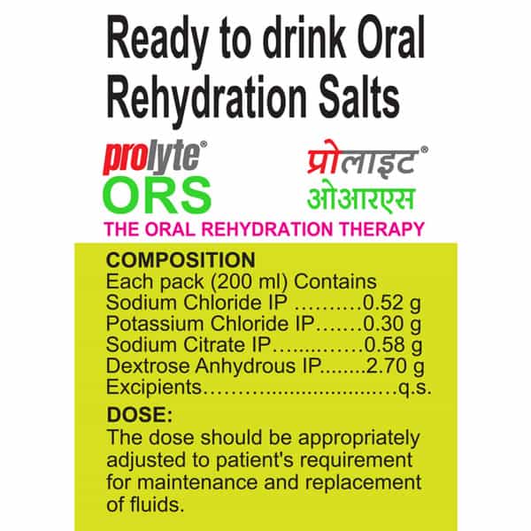 Prolyte Ors Nimbu Paani Tetrapack 200 Ml