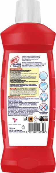 New Harpic Disinfectant Bathroom Cleaner Lemon Fresh Bottle 500Ml