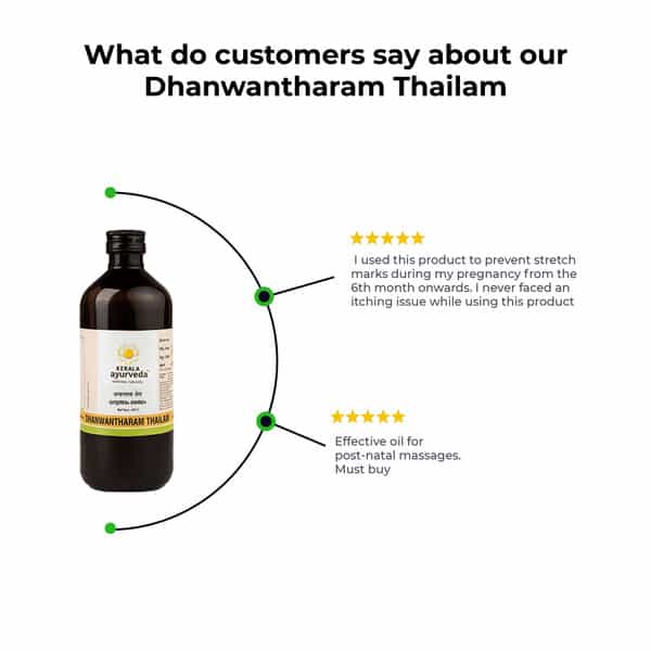Kerala Ayurveda Dhanwantharam Thailam 450 Ml