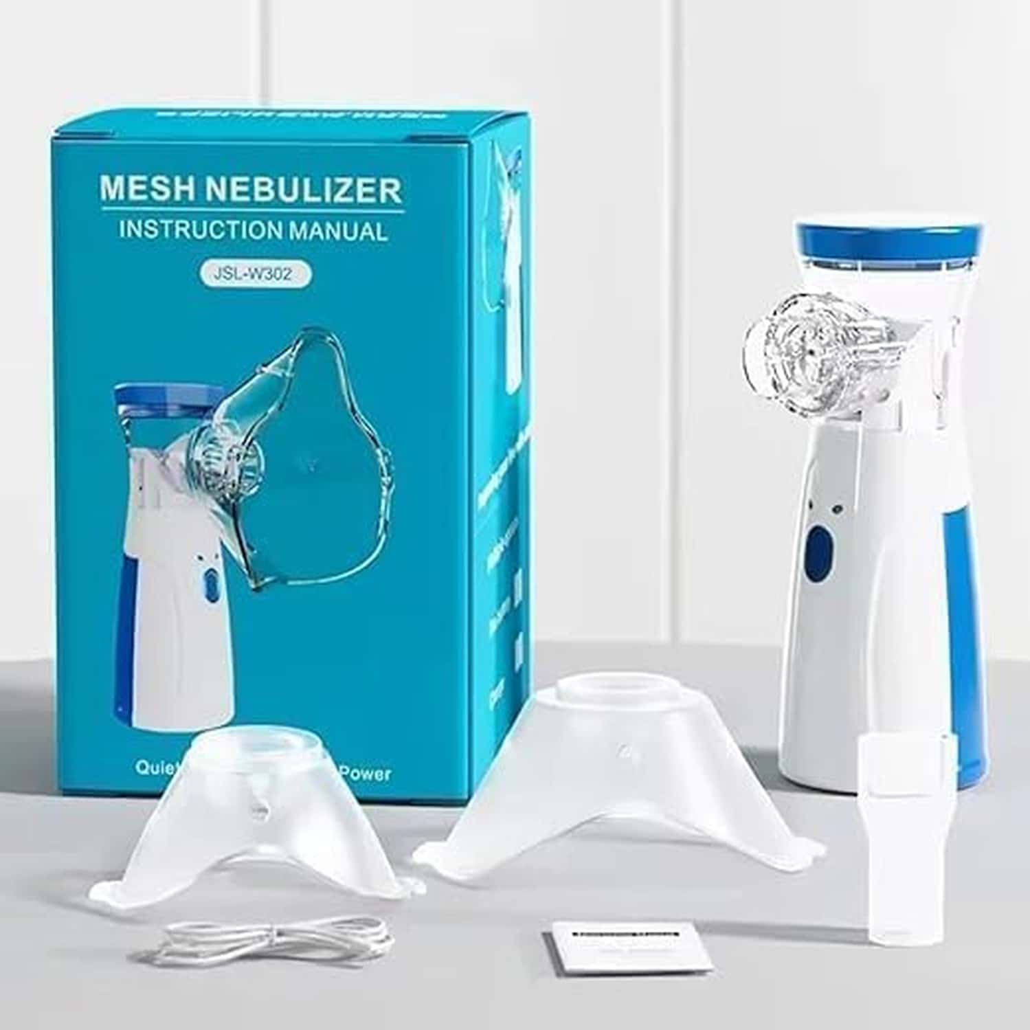 Auditech Portable Mesh Nebulizer | Silent And Compact Nebulizer Machine For Adult And Kids
