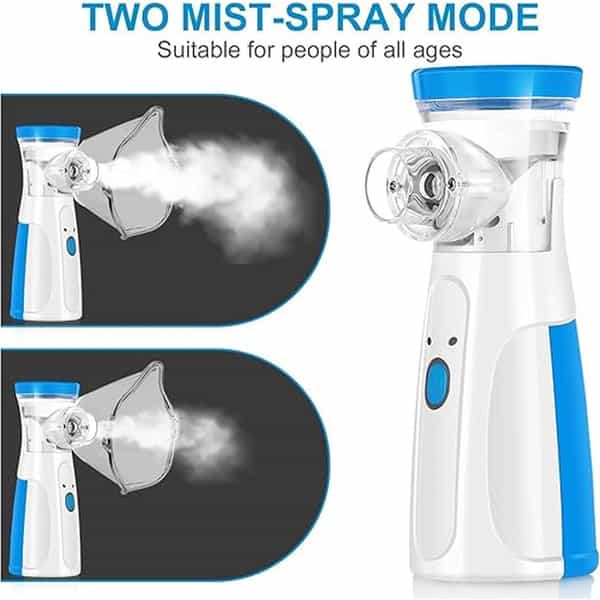 Auditech Portable Mesh Nebulizer | Silent And Compact Nebulizer Machine For Adult And Kids
