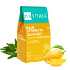 Hk Vitals Hair Strength Biotin Gummies 100% Vegetarian & Gluten Free | Mango | 60 N