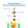 Hk Vitals Hair Strength Biotin Gummies 100% Vegetarian & Gluten Free | Mango | 60 N
