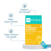 Hk Vitals Hair Strength Biotin Gummies 100% Vegetarian & Gluten Free | Mango | 60 N