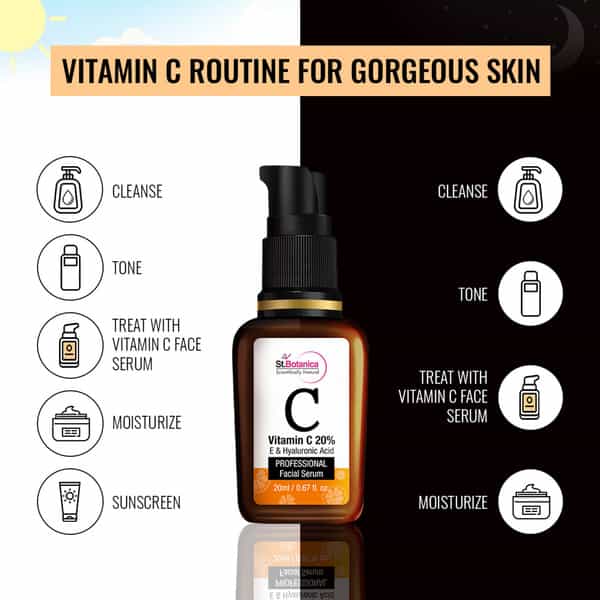 Stbotanica Hyaluronic Acid 1.5% + Vitamin C&E Professional Face Serum - 20 Ml