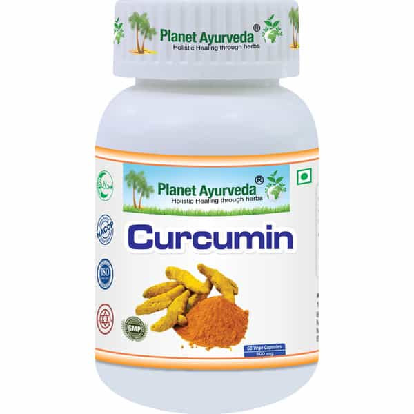 Planet Ayurveda Curcumin Capsules - 60 Capsules
