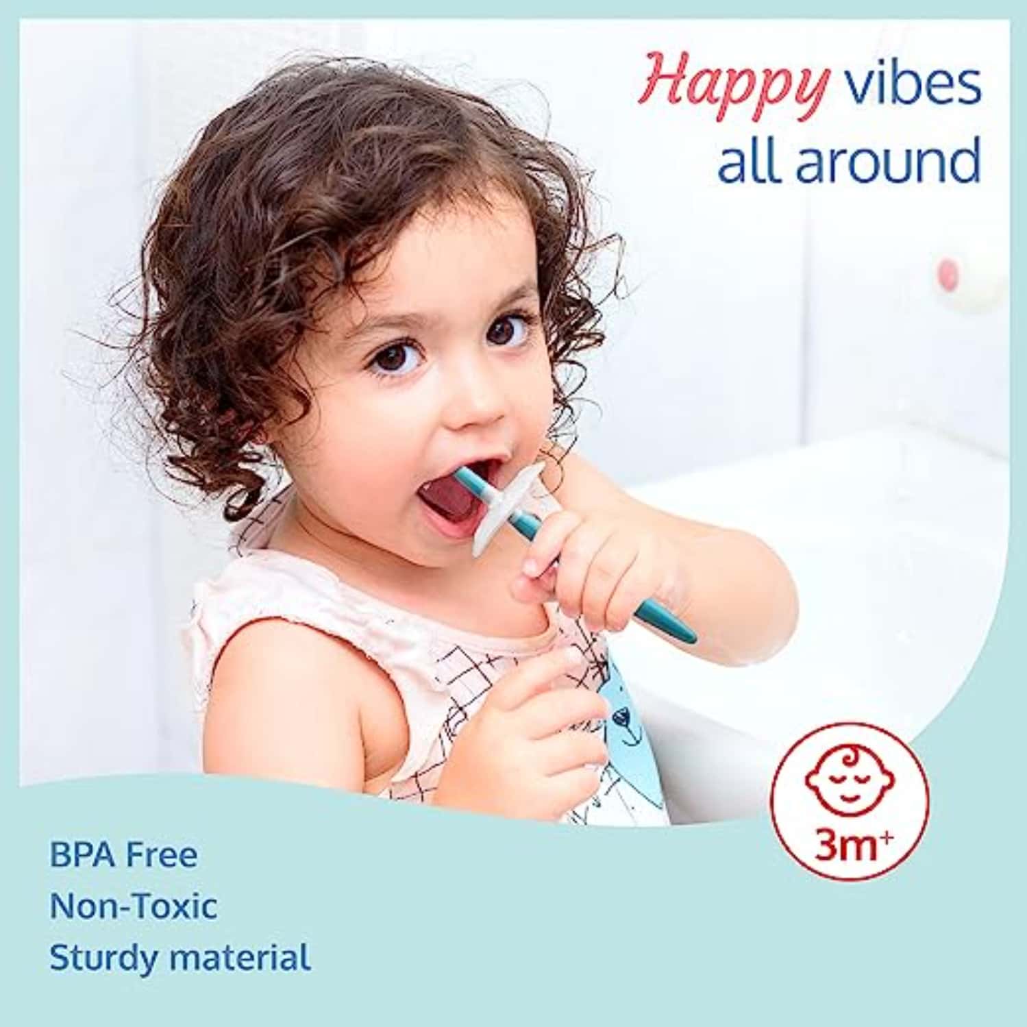 Buy LUVLAP BABY ORAL HYGIENE COMBO 3M+ BPA FREE 4 Online & Get Upto 60