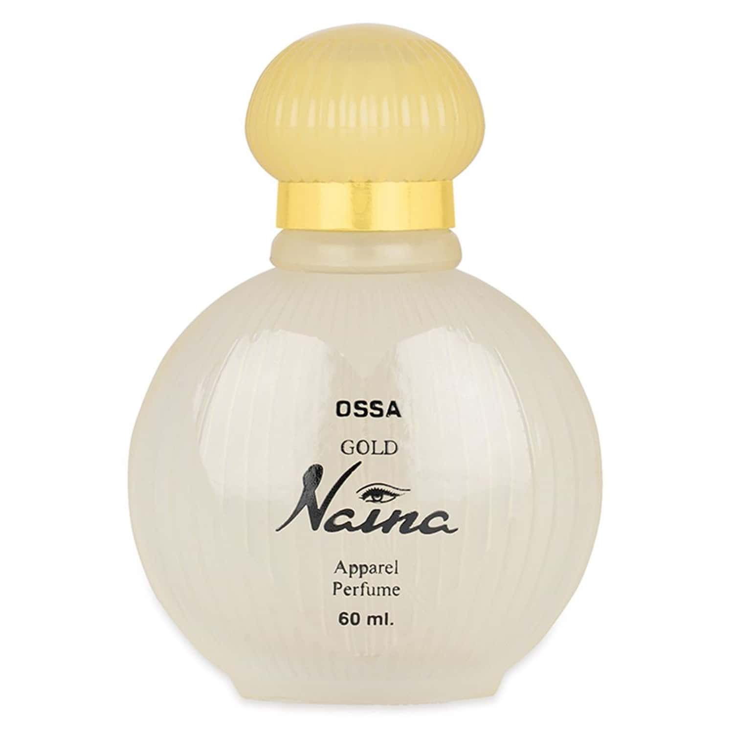 Ossa Gold Naina Apparel Perfume | Lush Musky & Ambery Notes | For Men & Women | 60ml