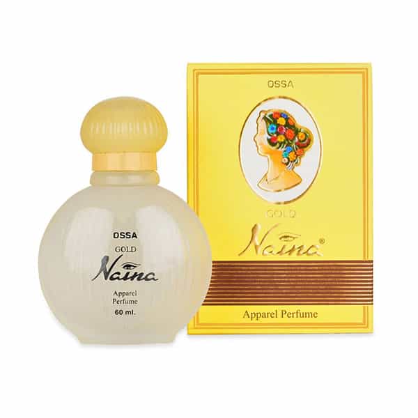 Ossa Gold Naina Apparel Perfume | Lush Musky & Ambery Notes | For Men & Women | 60Ml