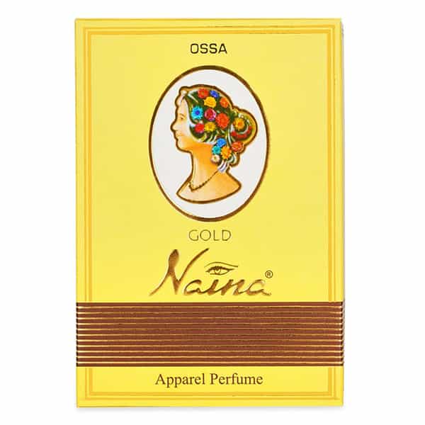 Ossa Gold Naina Apparel Perfume | Lush Musky & Ambery Notes | For Men & Women | 60Ml