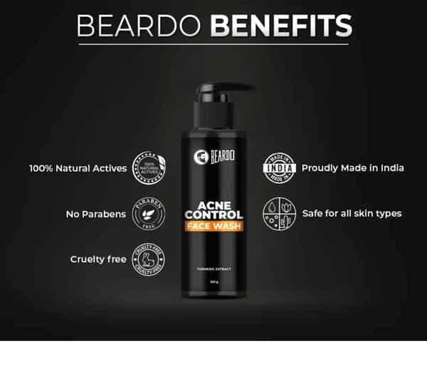 Beardo Acne Control Facewash - 100 Gm