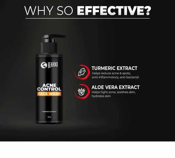 Beardo Acne Control Facewash - 100 Gm