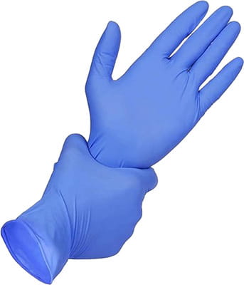 Buy ROMSONS NITRILE MEDICAL EXAMINATION GLOVES BOX OF 100 (MEDIUM